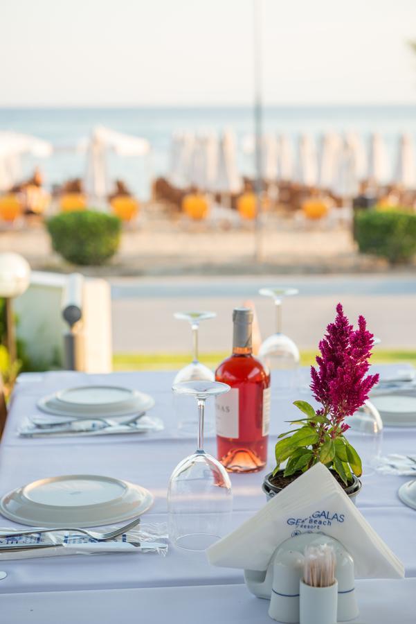 Georgalas Sun Beach Rooms Nea Kallikrateia Eksteriør bilde