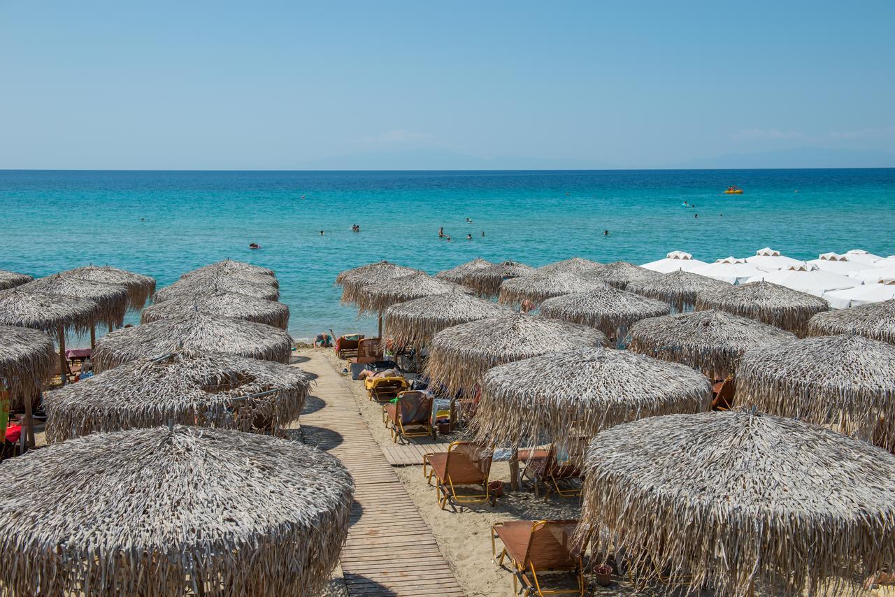 Georgalas Sun Beach Rooms Nea Kallikrateia Eksteriør bilde