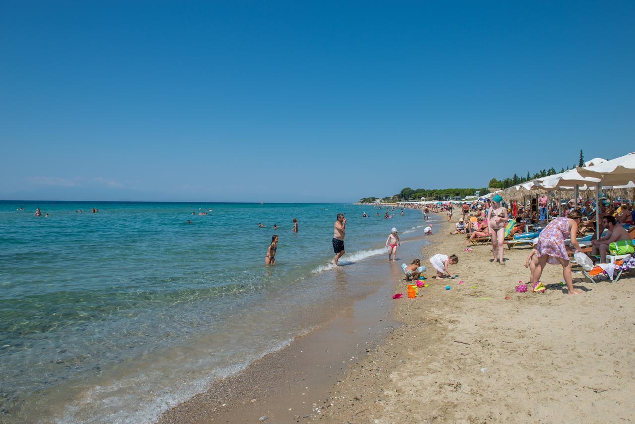 Georgalas Sun Beach Rooms Nea Kallikrateia Eksteriør bilde