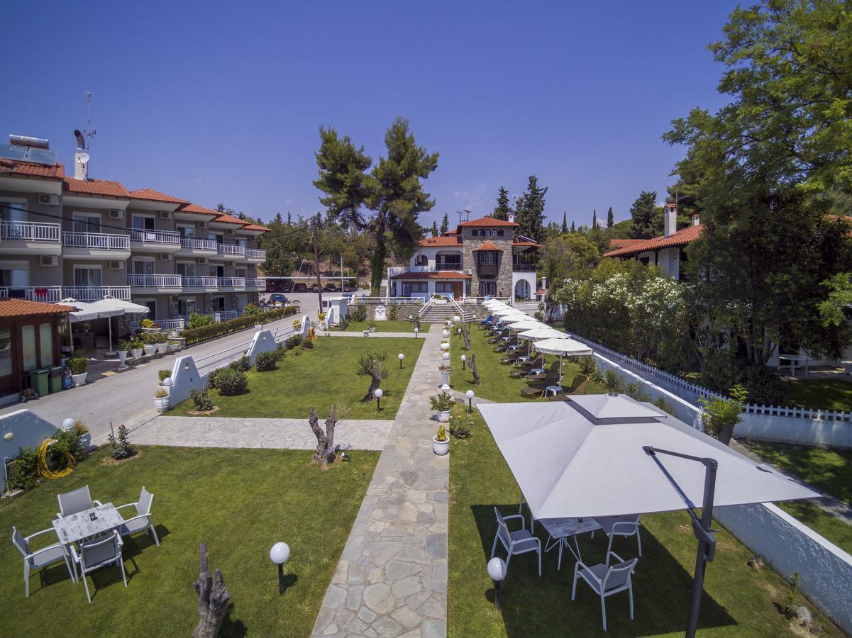 Georgalas Sun Beach Rooms Nea Kallikrateia Eksteriør bilde
