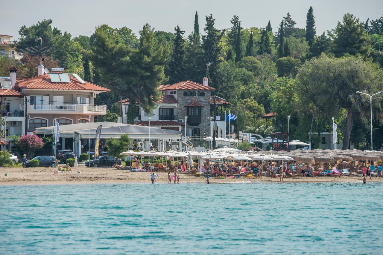 Georgalas Sun Beach Rooms Nea Kallikrateia Eksteriør bilde