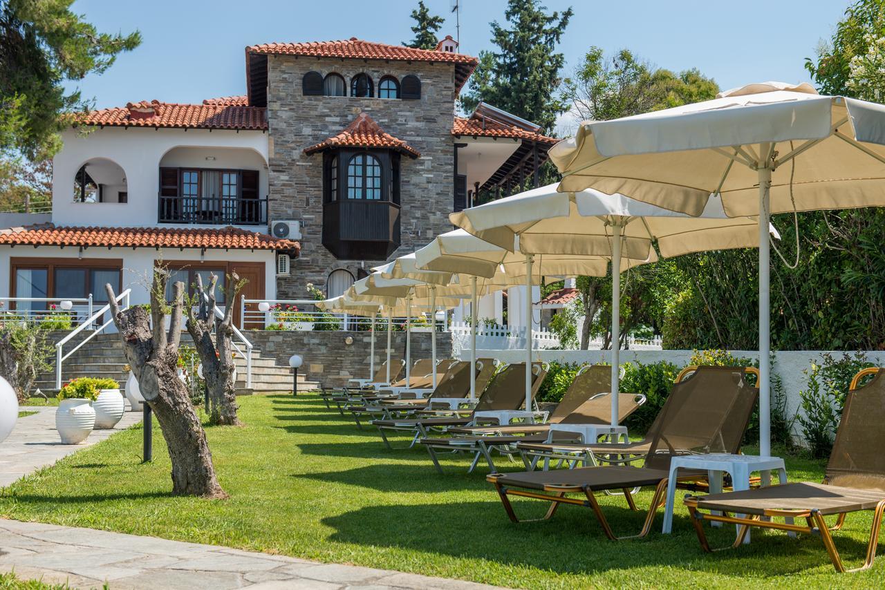 Georgalas Sun Beach Rooms Nea Kallikrateia Eksteriør bilde