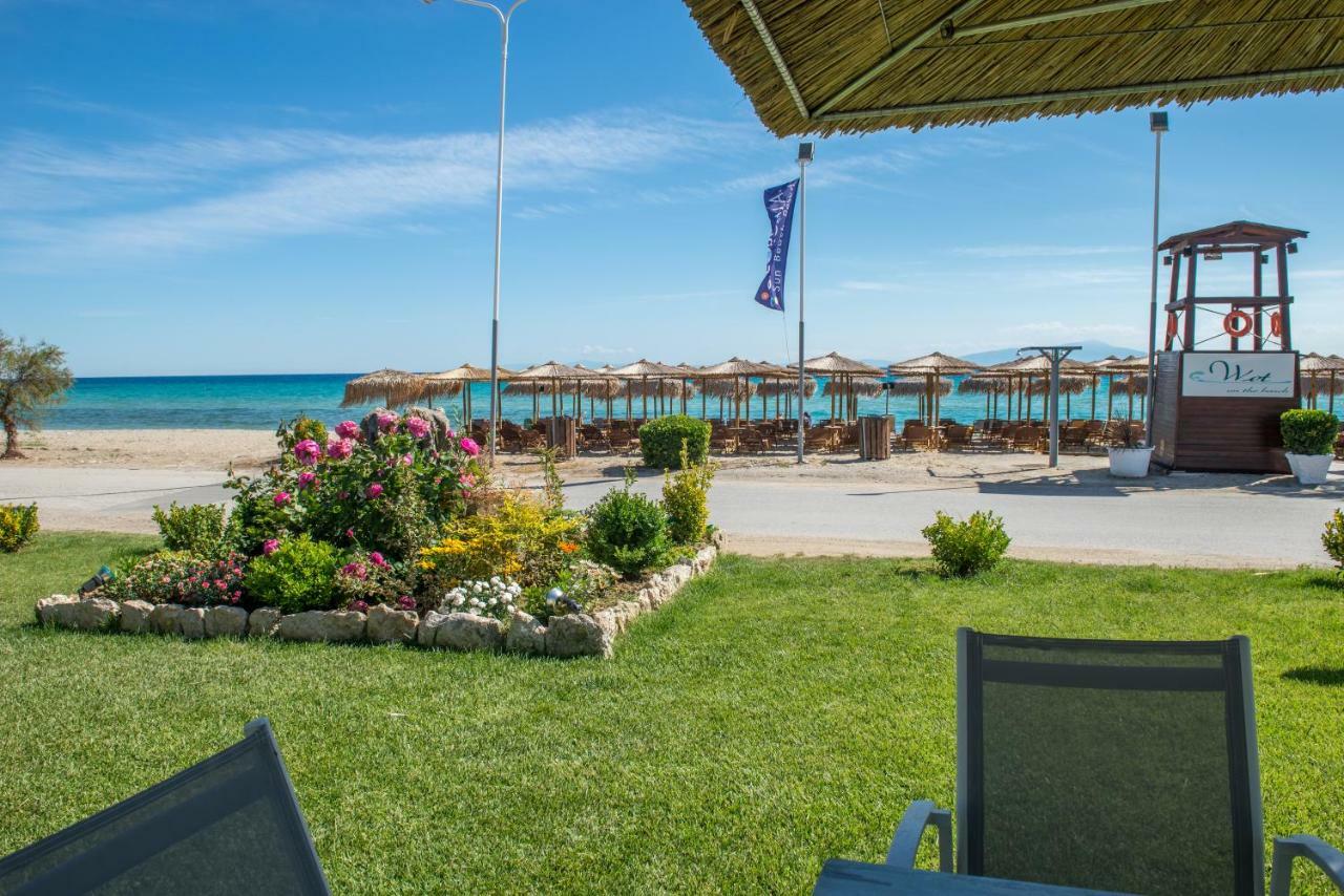 Georgalas Sun Beach Rooms Nea Kallikrateia Eksteriør bilde